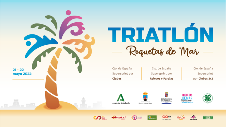 Triatlón en Roquetas, 21 y 22 de mayo