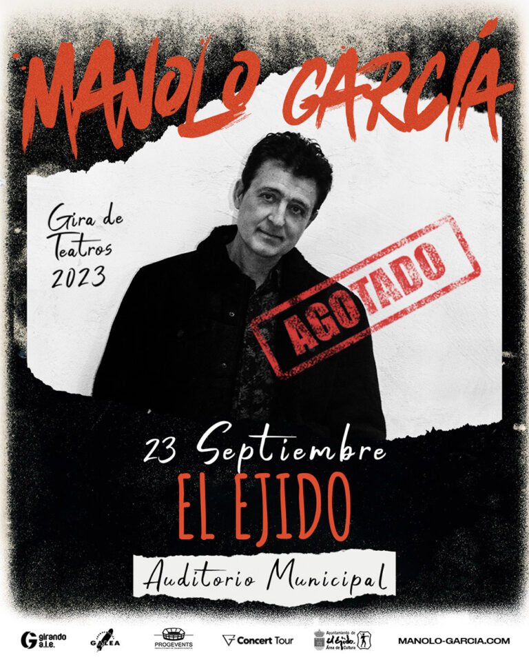 Manolo García agota las entradas para El Ejido