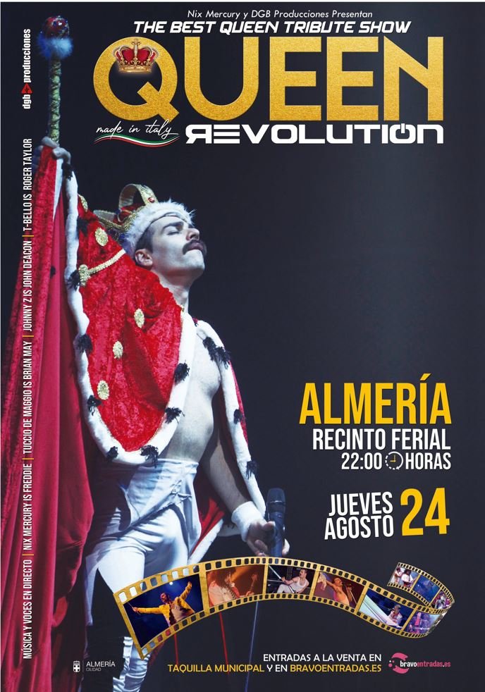 Queen Revolution en la Fería de Almería