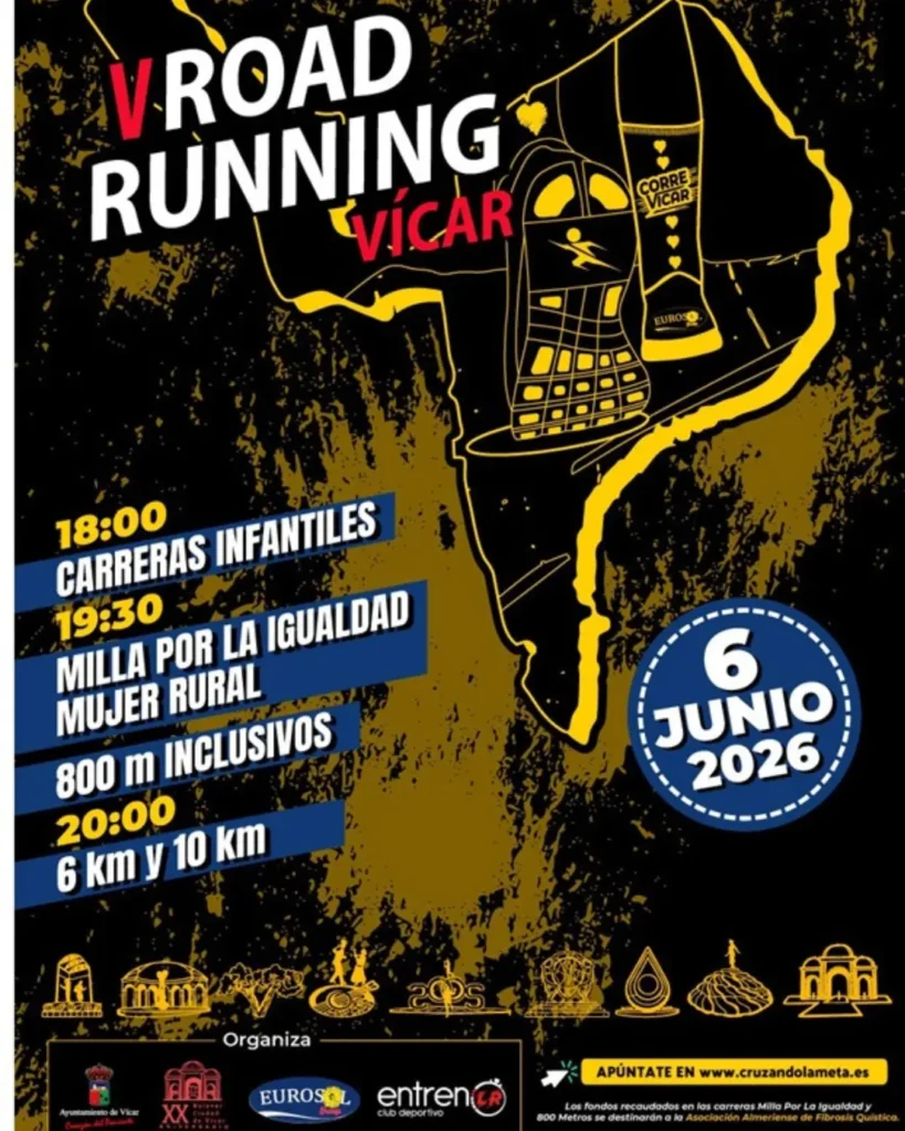 V Road Running Vícar: deporte, comunidad y superación en cada kilómetro.V Road Running Vícar: deporte, comunidad y superación en cada kilómetro.V Road Running Vícar: deporte, comunidad y superación en cada kilómetro.V Road Running Vícar: deporte, comunidad y superación en cada kilómetro.