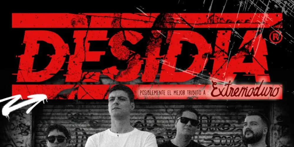 Desidia, tributo a Extremoduro, actuará gratis en el II Rocketas Playa de Roquetas de Mar